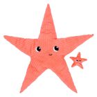 Peluche Les Ptipotos Étoile de mer et son bébé Corail