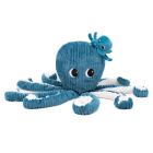 Peluche géante pieuvre et son bébé bleue Filou Les Ptipotos