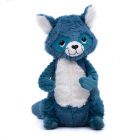 Peluche Les Ptipotos raton laveur Netoitou bleu