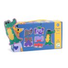 Lot de puzzles 3 pièces pour enfant Savana