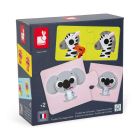 Lot de 12 puzzles de 2 pièces Les contraires