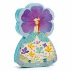 Puzzle silhouette La princesse du printemps 36 pièces