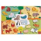 Puzzle puzzlo pour enfant 22 pièces Animo