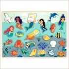 Puzzle puzzlo pour enfant 22 pièces Sea