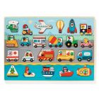 Puzzle puzzlo pour enfant 22 pièces Vroom