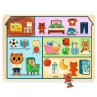 Puzzle puzzlo pour enfant 22 pièces House