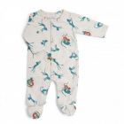 Pyjama 1m jersey crème allover guépards Sous mon baobab