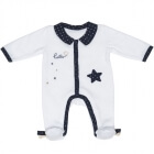 Pyjama bébé blanc étoile 1 mois Hello