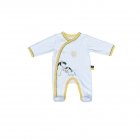 Pyjama bébé velours zèbre 3 mois Pluche et Pompon