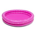 Piscine bébé Ø 100 cm Rose 2 anneaux