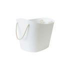 Panier de rangement Balcolore 19 litres Blanc