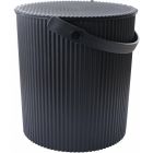 Panier de rangement L seau Omnioutil 20 litres Noir