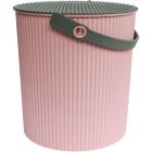 Boîte de rangement L seau Omnioutil 20 litres Rose