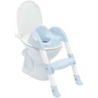 Réducteur de toilette Kiddyloo Fleur bleu