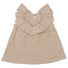 Robe évasée en gaze lin - 24 mois