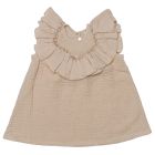 Robe évasée en gaze lin - 3 mois