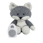 Peluche bruit blanc Renard Robin gris