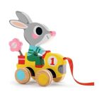 Jouet à tirer Lapin Roulapic
