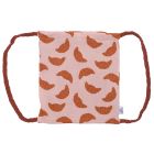 Sac à dos en gaze bretelles tressées croissants