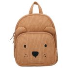 Sac à dos enfant Ourson côtelé marron 31 cm