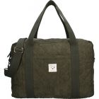 Sac à langer avec matelas à langer - Velours côtelé kaki