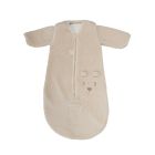Gigoteuse hiver 0-6 mois manches amovibles Bear Crème
