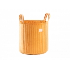 Panier de rangement jouets Savanna Velvet Farniente Yellow