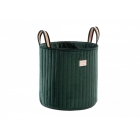 Panier de rangement jouets Savanna Velvet Jungle Green