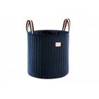 Panier de rangement jouets Savanna Velvet Night Blue