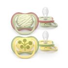 Lot de 2 sucettes Ultra Air 18 mois et plus SCF349/51