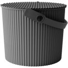 Panier de rangement S seau Omnioutil 8 litres Gris