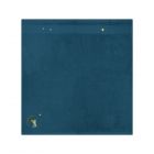 Serviette de bain 100x100 cm Raton laveur pétrole