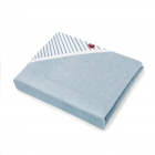 Serviette de bain papillon Blue Stripes