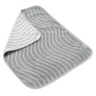 Serviette MATTY design Woodland. Gris