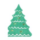 Lot de 16 serviettes - Arbres à nœuds