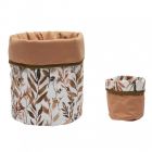 Lot de 2 panières de rangement Caramel Forest