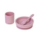 Coffret repas 3 pièces Rose