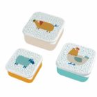 Set de 3 lunch box La Ferme