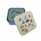 Set de 3 lunch box Les Bateaux