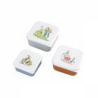 Set de 3 lunch box Pierre Lapin