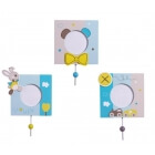 Lot De 3 Patères Lilibelle Sauthon Baby Deco – Accroche-Manteau Photo Pour Chambre Bébé Enfant