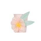 Lot de 8 gobelets Fleur Princesse