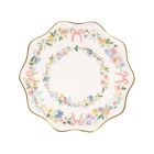 Lot de 8 petites assiettes Floral