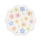 Lot de 8 petites assiettes Happy Flowers