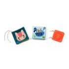 Set de 3 livres sensoriels pour bébé Jardin