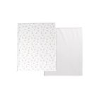 Lot de 2 draps housses Next2Me Clouds