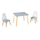 Ensemble table et chaises enfant Miffy