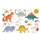 Sets de table à colorier Dinosaures