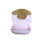 Lot de 2 bavoirs silicone avec Rebords , collection Petit Miam Marshmallow