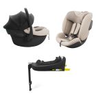 Siege auto 3 en 1 Endura Safe Modular System avec base beige